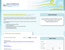 Tablet Screenshot of multimedianewscenter.com